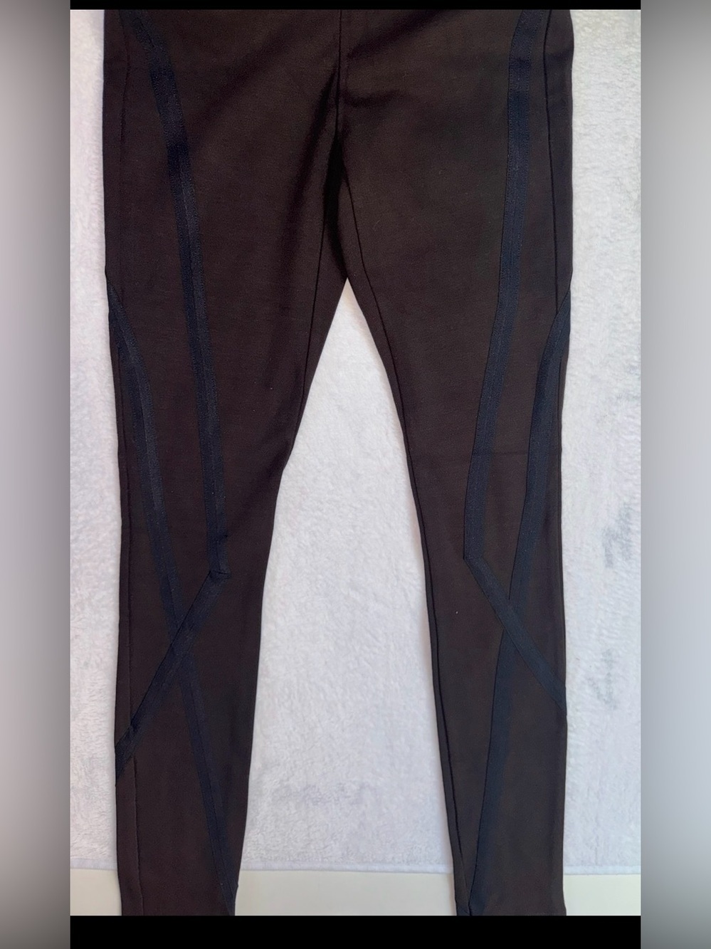 Theory Tranqjil K Satin Panel Leggings Petite - Picture 11 of 12